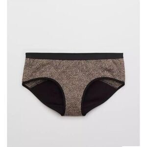 Aerie Women's Black and White Panties Size medium NWT